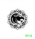 Ekslibrisas - zodiako ženklas Liūtas