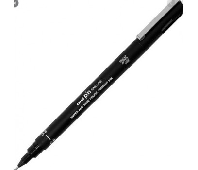 Grafinis rašiklis Uni PIN - 200  0,8 mm  juodos sp.