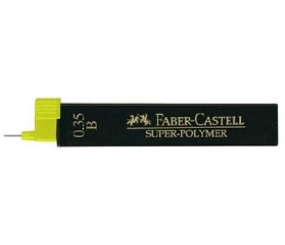 Grafitai automatiniam pieštukui Faber-Castell 0,35mm HB