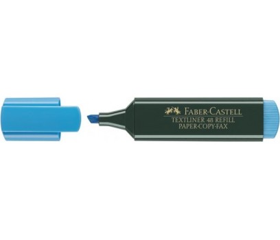 Teksto žymeklis Faber-Castell  1,2-5mm mėlynos sp.