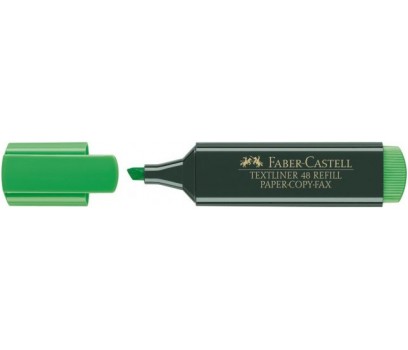 Teksto žymeklis Faber-Castell  1,2-5mm žalios sp.