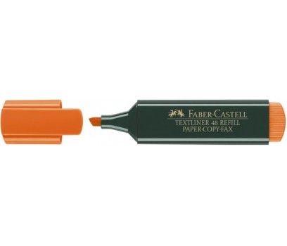 Teksto žymeklis Faber-Castell  1,2-5mm oranžinės sp.