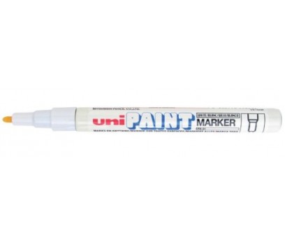 Žymeklis aliejiniu pagrindu UNI Paint PX-21  0,8-1,2mm baltos sp.
