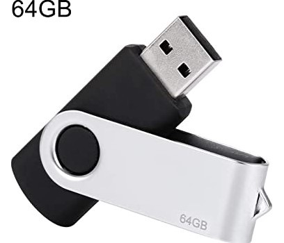 USB laikmena Twister  64GB juodos sp.