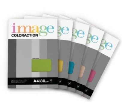 Popierius Image Coloraction A4 80g/m² 50l citrininė geltona